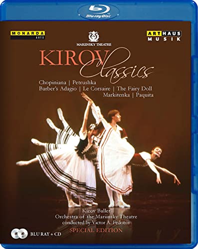 The Kirov Classics (Aufnahmen aus 7 Balletten) [Blu-ray + CD] von Arthaus Musik (Naxos Deutschland GmbH)