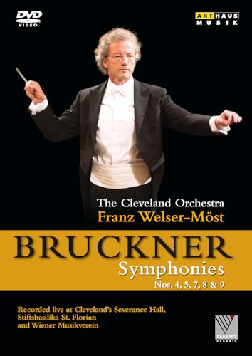 Bruckner: Sinfonien 4, 5, 7 - 9 [5 DVDs] von Arthaus Musik