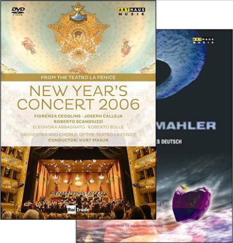 Kurt Masur Neujahrskonzert 2006/Vision Mahler [2 DVDs] von Arthaus Musik