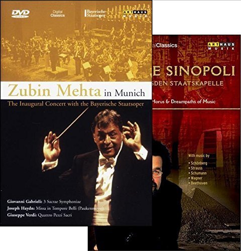 Zubin Mehta In München/Giuseppe Sinopoli und die [2 DVDs] von Arthaus Musik