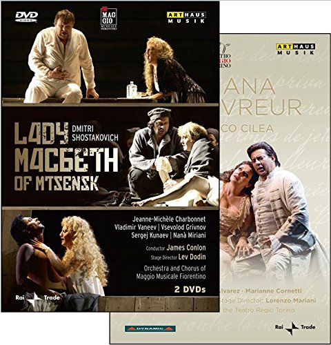 Lady Macbeth of Mtsensk/Adriana Lecouvreur [3 DVDs] von Arthaus