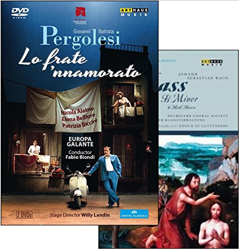 Lo Frate 'nnamorato/Messe In h-moll [3 DVDs] von Arthaus