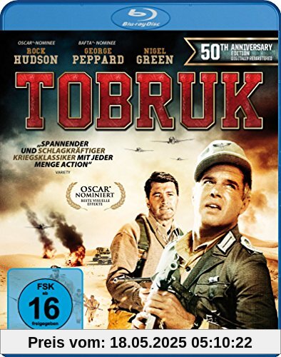 Tobruk - 50Th Anniversary Edition [Blu-ray] von Arthur Hiller
