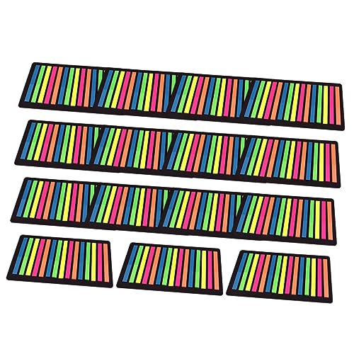 ARTIBETTER 1 Satz 1 Satz Textmarkerstreifen Aufkleber Dünne Textmarkerstreifen Laschen Selbstklebende Buchstreifen Feines Farbiges Klebeband Wiederverwendbare Spitze Lernzubehör 15Blatt ARTIBETTER 1 Satz 1 Satz Textmarkerstreifen Aufkleber Dünne Textmarkerstreifen Laschen Selbstklebende Buchstreifen Feines Farbiges Klebeband Wiederverwendbare Spitze Lernzubehör 15Blatt von Artibetter