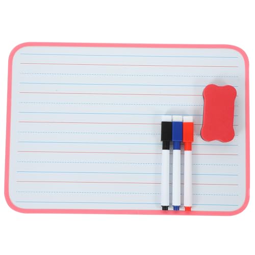 ARTIBETTER 1 Satz Ergonomisches Kleines Whiteboard mit Pinkem Rahmen Wiederverwendbar Doppelseitig für Schreiben Pinyin und Englisch Tafelwischer und Markern Zufällige ARTIBETTER 1 Satz Ergonomisches Kleines Whiteboard mit Pinkem Rahmen Wiederverwendbar Doppelseitig für Schreiben Pinyin und Englisch Tafelwischer und Markern Zufällige von Artibetter