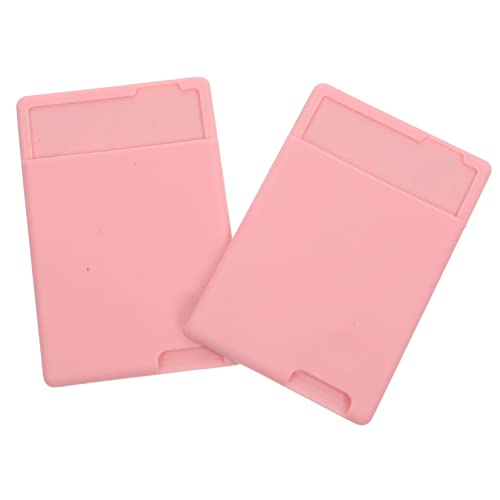 ARTIBETTER 1 Satz Paste Type Card Cover Wallet Ups Taschenhalter Handy Handykartenhüllen Handy Rückentasche Handy Rückentasche Selbstklebende Kartenhülle Silica Gel Pink 2 Stück ARTIBETTER 1 Satz Paste Type Card Cover Wallet Ups Taschenhalter Handy Handykartenhüllen Handy Rückentasche Handy Rückentasche Selbstklebende Kartenhülle Silica Gel Pink 2 Stück von Artibetter