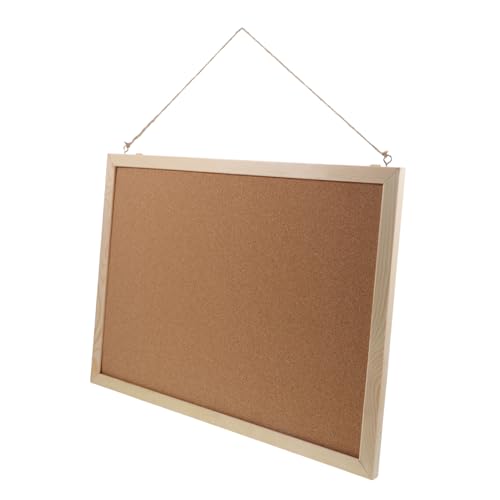 ARTIBETTER 1 Satz Schwarzes Brett Erinnerungsnachricht-Memoboard doppelseitiges Korkbrett Mehrzweck Büros große Alternative zu Korkplatten Pinnwand für die Wand gerahmte Pinnwand Holz von Artibetter