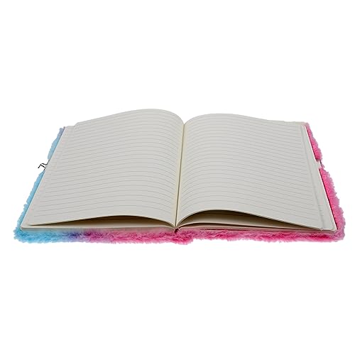 ARTIBETTER 1 Stück Notizbuch scrapbook scheckheft notebook bescherung the present notebooke Notizbücher für Tagebuch der Schüler Schulhefte Plüsch Tagebuch Notizblock das Papier Rosa von Artibetter