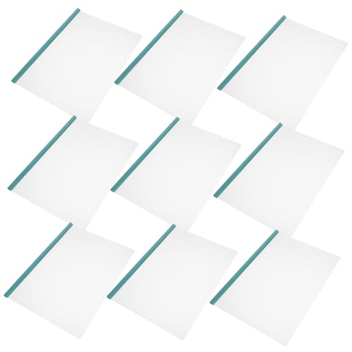 ARTIBETTER 10 Stück Transparente Buchumschläge Organizer Ordner Schiebestange Transparente Akten Schiebestange Berichtshüllen Durchsichtige Zeitschriften Abnehmbare von Artibetter