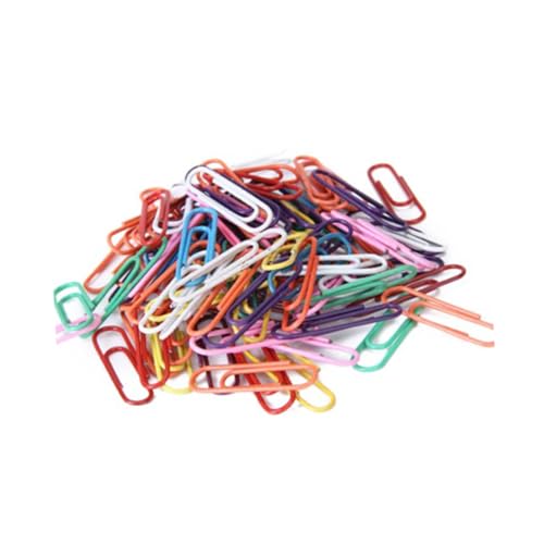 ARTIBETTER 100 Stück Farbige Büroklammern Office-Dokumentenclip neuartige Büroklammern Büroklammer für Schulbüroklammer 28 mm Büroklammer bunter Dateiclip Zufällige Farbe ARTIBETTER 100 Stück Farbige Büroklammern Office-Dokumentenclip neuartige Büroklammern Büroklammer für Schulbüroklammer 28 mm Büroklammer bunter Dateiclip Zufällige Farbe von Artibetter
