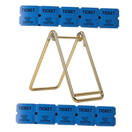 ARTIBETTER 1000-Teiliges Rollenset Zirkuskoffer oder behandeln Karneval-Halloween-Dekorationen Vorschlagskarten Mini-Ordner Sogar Ticket Essensmarken das Ticket rosa Tickets Coup Eisen Blue von Artibetter