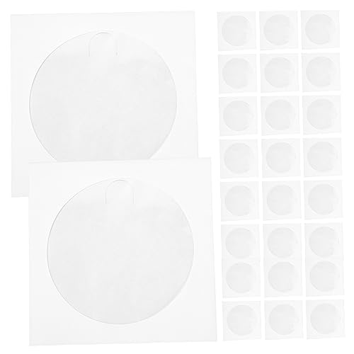 ARTIBETTER 100 Stück Cd-hüllen – Weißes Papier Zur DVD-aufbewahrung Hüllen Für Cd-hüllen Cd-Organizer-hüllen Mit Cd-Schutz ARTIBETTER 100 Stück Cd-hüllen – Weißes Papier Zur DVD-aufbewahrung Hüllen Für Cd-hüllen Cd-Organizer-hüllen Mit Cd-Schutz von Artibetter