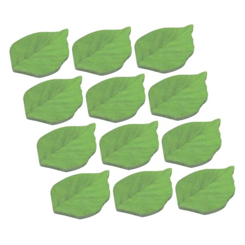 ARTIBETTER 12 Packungen Notizen Liefert Ästhetisch Geformt Pads Notizblock Büro Klein Aufkleber Einladung Blätter Memo-post Nehmen Selbstklebende Notizen Nachrichtenerinnerung Green Papier von Artibetter