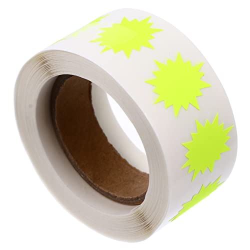 ARTIBETTER 1Rolle Fluoreszierende Etikettenrolle DIY Aufkleber mit Explosion Muster für und Kreative Projekte Stark Haftend und Langlebig ARTIBETTER 1Rolle Fluoreszierende Etikettenrolle DIY Aufkleber mit Explosion Muster für und Kreative Projekte Stark Haftend und Langlebig von Artibetter