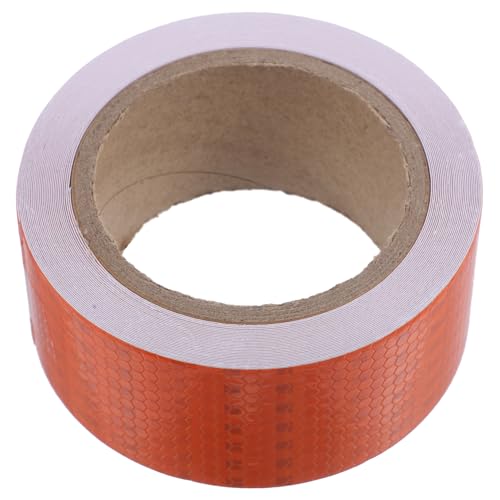 ARTIBETTER 1Rolle Reflektierendes Klebeband Selbstklebend Hochsichtbar für Sicherheitswarnungen für Nachtanwendungen im Freien und Fahrzeugdekoration Material von Artibetter