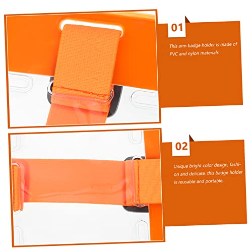 ARTIBETTER 2 Stück Ausweis-Armbandhalter Schlüsselband mit Kartenhalter Armband-Abzeichenhalter Ausweishalter am Arm des Arbeiters Schutzhülle aus Kunststoff für Abzeichen PVC ARTIBETTER 2 Stück Ausweis-Armbandhalter Schlüsselband mit Kartenhalter Armband-Abzeichenhalter Ausweishalter am Arm des Arbeiters Schutzhülle aus Kunststoff für Abzeichen PVC von Artibetter