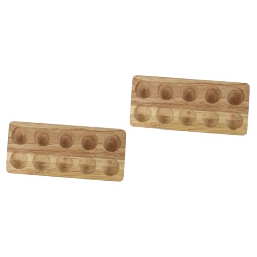 ARTIBETTER 2 Stück Holz Eierablage Eierhalter Eierverpackungshalter Hühnerstall Eierablage Eierplatzhalter Kühlschrank Eierablage Eieraufbewahrung Küche Eierablage ARTIBETTER 2 Stück Holz Eierablage Eierhalter Eierverpackungshalter Hühnerstall Eierablage Eierplatzhalter Kühlschrank Eierablage Eieraufbewahrung Küche Eierablage von Artibetter