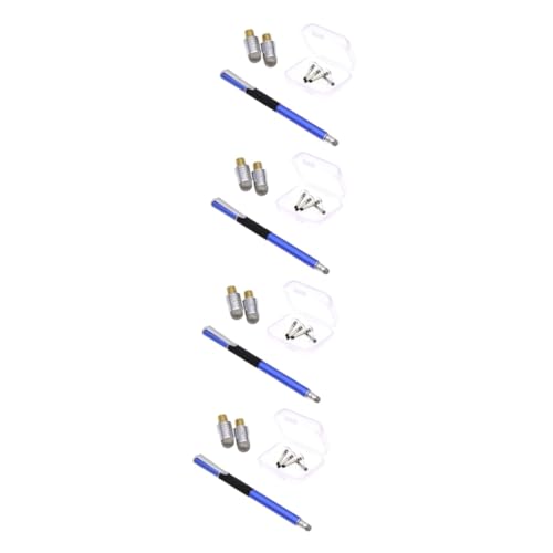 ARTIBETTER 20 Stück Kapazitiver Eingabestift Mit 2 Strickfaserspitzen 2 Scheibenspitzen Doppelseitigem Schreibwerkzeug ARTIBETTER 20 Stück Kapazitiver Eingabestift Mit 2 Strickfaserspitzen 2 Scheibenspitzen Doppelseitigem Schreibwerkzeug von Artibetter