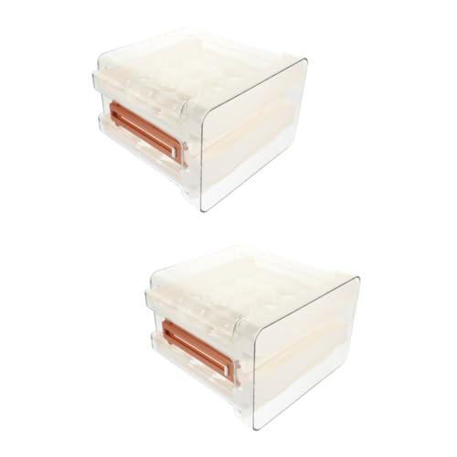 ARTIBETTER 2St Sortierbox für Eier Spenderbehälter Ei-Organizer Eierbehälter kühlschrank eierhalter egg holder for refrigerator Doppelschichtiger Eierhalter Eierbehälter für Kühlschrank ARTIBETTER 2St Sortierbox für Eier Spenderbehälter Ei-Organizer Eierbehälter kühlschrank eierhalter egg holder for refrigerator Doppelschichtiger Eierhalter Eierbehälter für Kühlschrank von Artibetter
