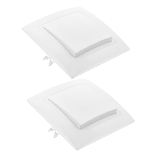 ARTIBETTER 2St Wandschalttafel appartment wohnung Europäischer Standardschalter wandschalter Wandlichtschalter Lichtschalter kontrollieren Wandleuchte-Schalttafel praktischer Schalter PC， von Artibetter