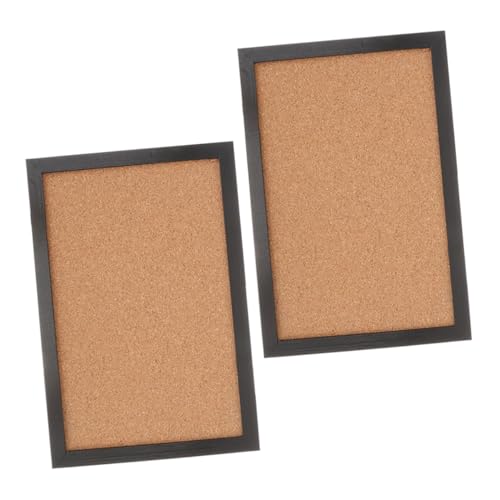 ARTIBETTER 2pcs Vielseitiges Korkbrett Für Schul- Und Heimfunktional Bulletin Board Zum Organisieren Und Anzeigen Von Fotos Und Memos Push Pin -gerahmtem Bulletin Board von Artibetter