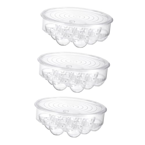ARTIBETTER 3 Stk Aufbewahrungsbox für Eier Eierbehälter Deviled Egg Servierplatte aufbwahrungsbox frischebox Kühlschrank Vorratsbehälter Gefrierbehälter für Eier Organizer für Gefriereier p.s ARTIBETTER 3 Stk Aufbewahrungsbox für Eier Eierbehälter Deviled Egg Servierplatte aufbwahrungsbox frischebox Kühlschrank Vorratsbehälter Gefrierbehälter für Eier Organizer für Gefriereier p.s von Artibetter