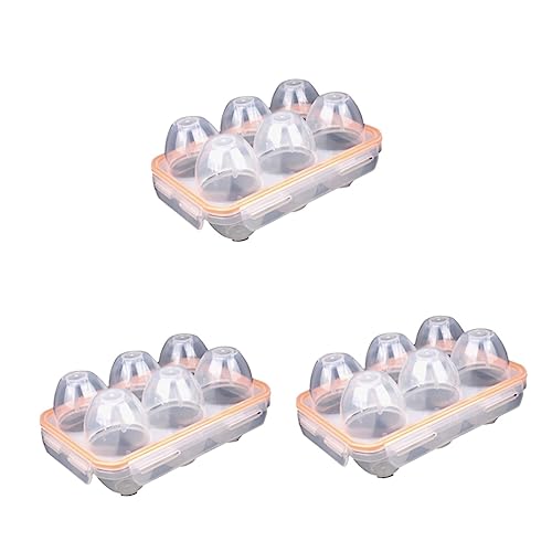ARTIBETTER 3 Stk Eierkarton im Freien Kühlschrank-Eierhalter Eierablage für Kühlschrank Eierständer Außencontainer Eierschale eiertablett egg tray Eierbehälter im Freien tragbare Eierkiste Pp ARTIBETTER 3 Stk Eierkarton im Freien Kühlschrank-Eierhalter Eierablage für Kühlschrank Eierständer Außencontainer Eierschale eiertablett egg tray Eierbehälter im Freien tragbare Eierkiste Pp von Artibetter