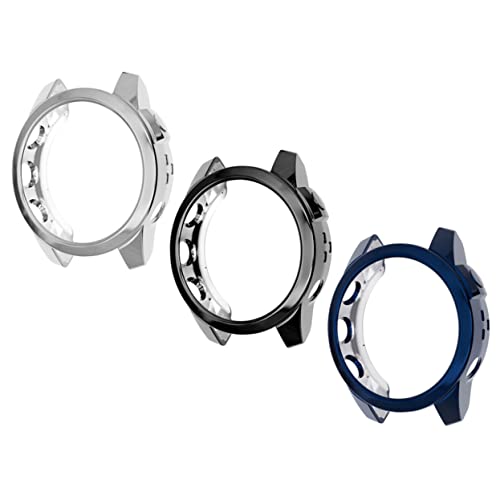 ARTIBETTER 3 Stück Fenix7 Uhrengehäuse Austauschbarer Uhrenschutz Stoßfester Uhrenbildschirm Stoßfester Uhrenschutz Professionelle Uhrenabdeckung Empfindlicher Uhrenschutz Uhrenzubehör von Artibetter