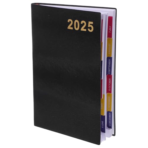 ARTIBETTER 365 Tagesplaner Notizbuch Notizblock Planer Tagesplaner Wochenplaner Undatierte Planer Tagesplaner Wochenkalender Planerzubehör Pu Leder Schwarz ARTIBETTER 365 Tagesplaner Notizbuch Notizblock Planer Tagesplaner Wochenplaner Undatierte Planer Tagesplaner Wochenkalender Planerzubehör Pu Leder Schwarz von Artibetter