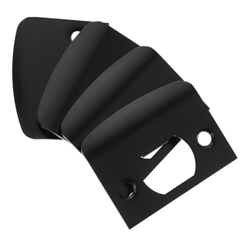 ARTIBETTER 4 Stück Zungenschnalle Verriegeln Türlochplatte Schließbleche Für Innentüren Schließbleche Für Außentüren Trefferplatte Herdabdeckplatte Rostfreier Stahl Black ARTIBETTER 4 Stück Zungenschnalle Verriegeln Türlochplatte Schließbleche Für Innentüren Schließbleche Für Außentüren Trefferplatte Herdabdeckplatte Rostfreier Stahl Black von Artibetter