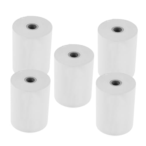ARTIBETTER 5 Rollen Thermopapier Gerollt Für Wärmefarben Zum Registrieren Von Produktetiketten Thermoetiketten Kopierpapier Thermomaschine von Artibetter