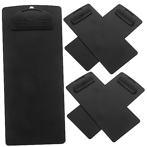 ARTIBETTER 5 Stück Rechnung Ordner Menü Zwischenablage Basic Kleines Klemmbrett Für Quittungen Kleine Klemmbretter Menüpapierhalterplatine Menüdateien Winzig Black Abs-harz ARTIBETTER 5 Stück Rechnung Ordner Menü Zwischenablage Basic Kleines Klemmbrett Für Quittungen Kleine Klemmbretter Menüpapierhalterplatine Menüdateien Winzig Black Abs-harz von Artibetter
