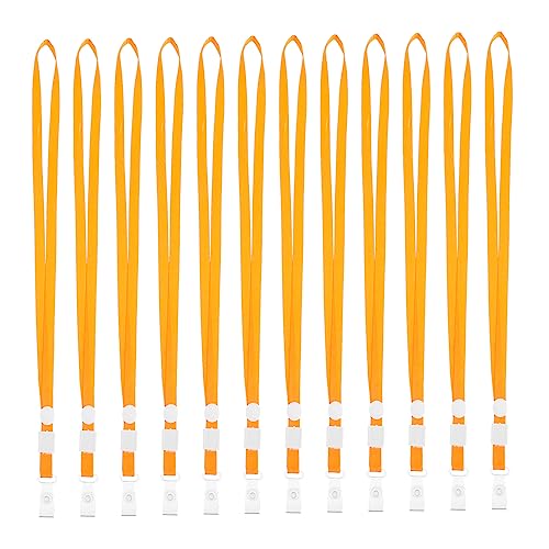 ARTIBETTER 50Stücke Abzeichenhalter Lanyards Hängeriemen für Id Karten Arbeitskarten und Namensschilder Einfach zu Verwenden und Sicher für Messen von Artibetter