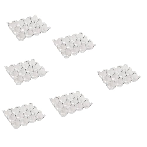 ARTIBETTER 6 Stück Acryl Eierablage Kühlschrank Eieraufbewahrungsbehälter Recycelbarer Eierablageträger Mit Teufelsmuster 12 Gitter Eieraufbewahrungskoffer Durchsichtiger Eierbehälter ARTIBETTER 6 Stück Acryl Eierablage Kühlschrank Eieraufbewahrungsbehälter Recycelbarer Eierablageträger Mit Teufelsmuster 12 Gitter Eieraufbewahrungskoffer Durchsichtiger Eierbehälter von Artibetter