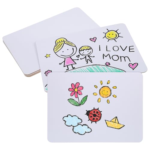 ARTIBETTER 6 Stück Tafel löschbar Mini Bretter klein wischen Whiteboard trocken abwischbar Whiteboard-Büro Klassenzimmer-Whiteboards für Schüler Weiß ARTIBETTER 6 Stück Tafel löschbar Mini Bretter klein wischen Whiteboard trocken abwischbar Whiteboard-Büro Klassenzimmer-Whiteboards für Schüler Weiß von Artibetter