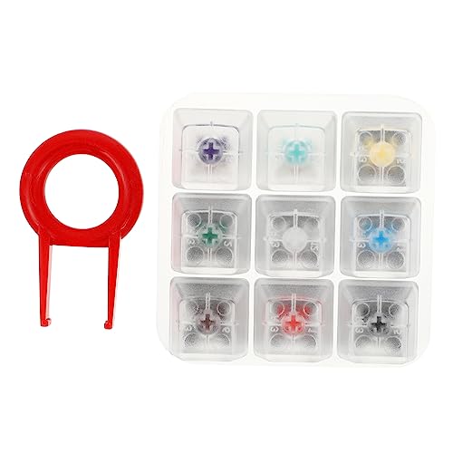 Artibetter 9-Tasten-Tester für Mechanische Tastaturen Kunststoff-Tastatur-testwerkzeug Abs-acryl Leicht Zu Tragen von Artibetter