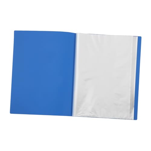 ARTIBETTER Blatt Informationsanzeigeordner Dokumentieren Unterlagen Bindemittel Papier Ärmel Blau Trocken Abwischbare Taschen Dokumentenschutzdokumente Büro Taschenordner Fotoordner Pp Blue von Artibetter