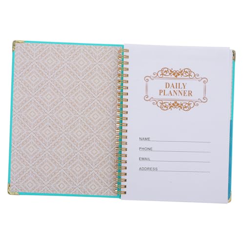 ARTIBETTER Haushaltsbuch Lehrernotizbuch regiert Stenoblock Die liniertes liniertes Tagebuch Blau farbiges notizbuch Taschennotizbuch Notebook-Büro Home Notebook Eisen Green von Artibetter