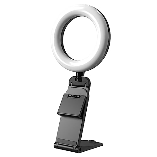 ARTIBETTER LED Selfie Tragbares Ringlicht für Schreibtisch mit Helligkeitsstufen Farbtemperaturen für Video Fotografie Live Streaming Vielseitig Einsetzbar von Artibetter
