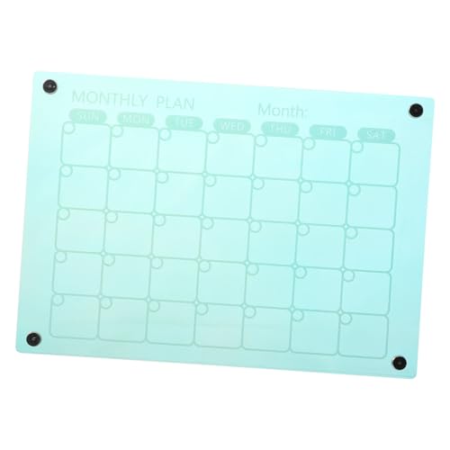 ARTIBETTER Magnetische Planertafel für Kühlschrank Farbiger Monatskalender Abwischbar Magnetboard für Notizen und Erinnerungen für Büro und Zuhause Kleine von Artibetter