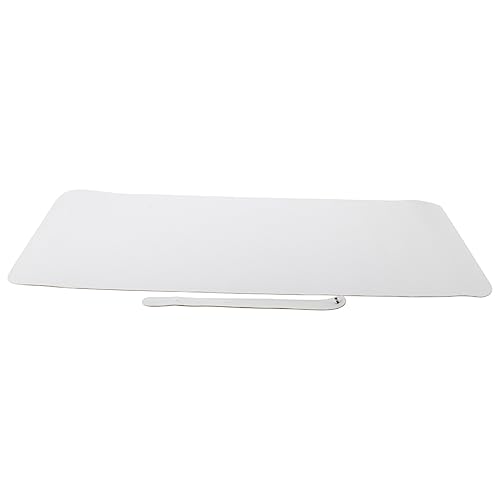 ARTIBETTER Mausetischmatte Schreibtischunterlage Für Schreibtisch Laptop-schutz Schreibunterlagenschutz Computer-mauspad Für Das Büro Großer -pad Schreibtischschutz Mousepad Leder Weiß von Artibetter