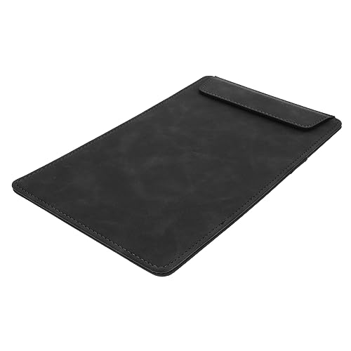 ARTIBETTER Menü Ordner Klemmbrett mit Speicher multi Klemmbretter Speicherklemme Schulbüro Dokumentclips Utility Clip Board praktisches Akten-Klemmbrett Office-Dokumentenclip Leder Schwarz ARTIBETTER Menü Ordner Klemmbrett mit Speicher multi Klemmbretter Speicherklemme Schulbüro Dokumentclips Utility Clip Board praktisches Akten-Klemmbrett Office-Dokumentenclip Leder Schwarz von Artibetter