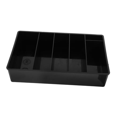 ARTIBETTER Münzfach registriert Speicherorganisator Cash Boxen Kasse Geld Schalter Organisation und Aufbewahrung im Klassenzimmer Multi-Grid-Fall Währung bis Plastik Black ARTIBETTER Münzfach registriert Speicherorganisator Cash Boxen Kasse Geld Schalter Organisation und Aufbewahrung im Klassenzimmer Multi-Grid-Fall Währung bis Plastik Black von Artibetter