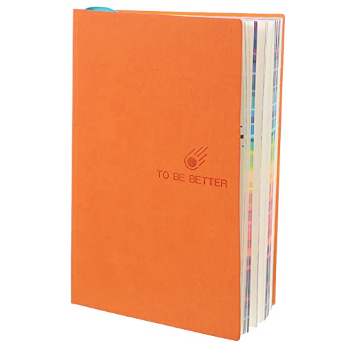 ARTIBETTER Notizbuch Notizblock Multifunktionsnotiz regiert farbig arbeiten schreibwaren dekoratives Sammelalbum Notizbücher für die Arbeit Tagebuch aus Leder Papier Orange ARTIBETTER Notizbuch Notizblock Multifunktionsnotiz regiert farbig arbeiten schreibwaren dekoratives Sammelalbum Notizbücher für die Arbeit Tagebuch aus Leder Papier Orange von Artibetter