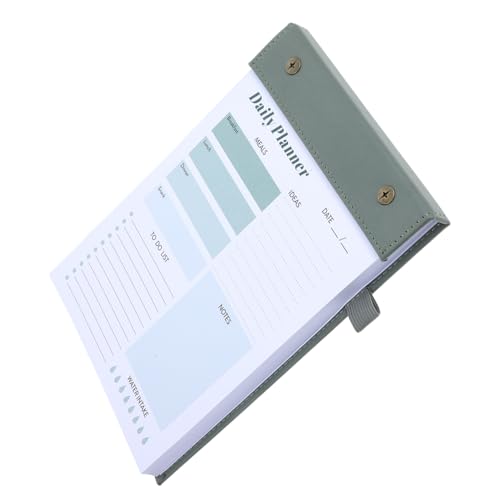 ARTIBETTER Planer tägliches notizbuch Pads Notizblock Notizbilder gefüttert Notizen täglichen Bürobedarf Notizbücher für die Arbeit tägliches Aufgabenheft Papier Dark Green ARTIBETTER Planer tägliches notizbuch Pads Notizblock Notizbilder gefüttert Notizen täglichen Bürobedarf Notizbücher für die Arbeit tägliches Aufgabenheft Papier Dark Green von Artibetter