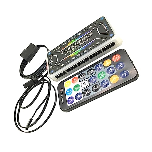 ARTIBETTER RGB Multi Port Argb Hub Controller Tragbarer Lüfter LED Streifen Controller mit Musikmodus für Einfache Installation Vielseitige Anwendungen ARTIBETTER RGB Multi Port Argb Hub Controller Tragbarer Lüfter LED Streifen Controller mit Musikmodus für Einfache Installation Vielseitige Anwendungen von Artibetter