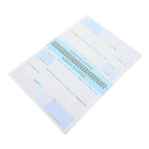 ARTIBETTER Wochenplaner Notizblock Planer Wochenorganizer Planung Wochenplan Spiralbindung Aufgabenplanbuch Einfacher Studenten Tagesplaner Notizbücher Planer Notizbuch von Artibetter
