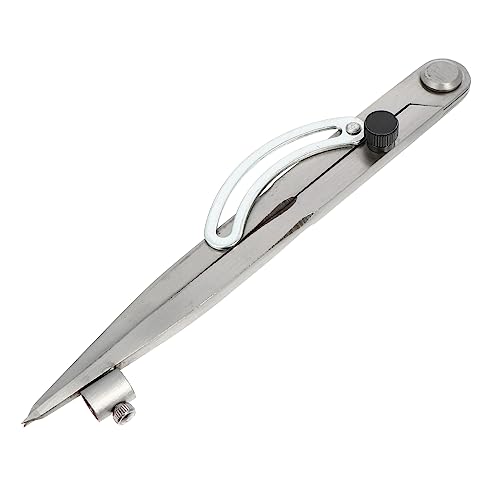 ARTIBETTER Zirkel großer Kompass Bohrwerkzeugsatz Kreidemarker Bleistifte Dübellehre Craft tool Portable marking tool Anreißlehre nähendes handgemachtes Werkzeug Kohlenstoffstahl Silver ARTIBETTER Zirkel großer Kompass Bohrwerkzeugsatz Kreidemarker Bleistifte Dübellehre Craft tool Portable marking tool Anreißlehre nähendes handgemachtes Werkzeug Kohlenstoffstahl Silver von Artibetter