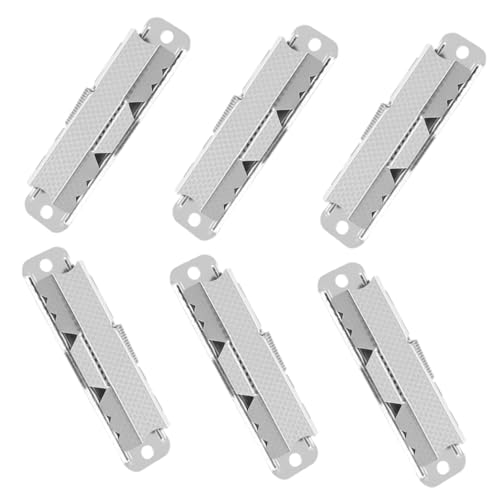 Artibetter 1 Satz Geldscheinhalter Aus Metall Clips Klemmbrett-clip Zwischenablage Schreibwaren Büros Heftklammern Scheine Aus Metall Büroklammern Zinklegierung Silver 6 Stück Artibetter 1 Satz Geldscheinhalter Aus Metall Clips Klemmbrett-clip Zwischenablage Schreibwaren Büros Heftklammern Scheine Aus Metall Büroklammern Zinklegierung Silver 6 Stück von Artibetter