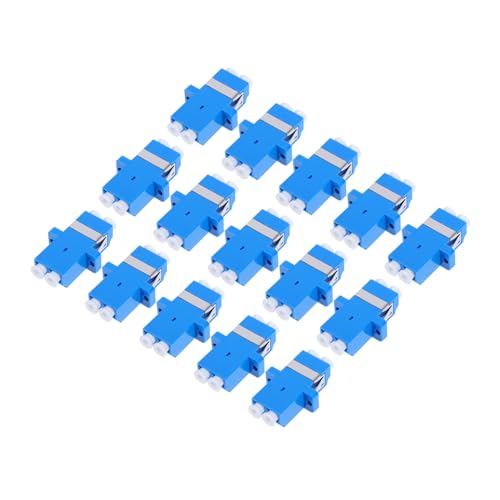 Artibetter 15 Stücke Single Mode Lc Zu Lc Fiber Adapter Für Server Rack Und Patch Panel Flansch Typ Optische Faser Stecker Für Netzwerk Internet von Artibetter